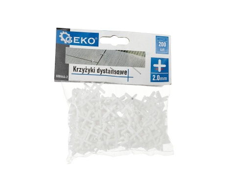 Krzyżyki dystansowe - 2,0mm - op.200szt (100)