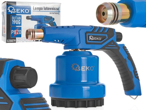 Lampa lutownicza z piezo na kartusze 190g metal PROFI (12)