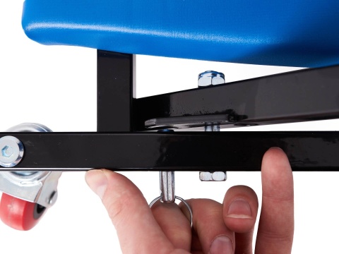 Leżanka warsztatowa - taboret 2w1 (930x420x120mm) (1)