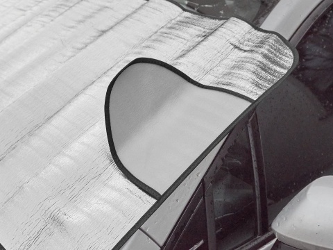 Mata antyszronowa na szybę 150x70cm + uszy (100)