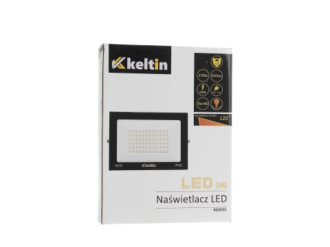 Naświetlacz LED 50W - barwa biała ciepła 2700K (50)