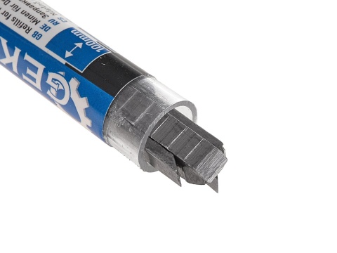 Ołówek automatyczny budowlany - stolarski/murarski + 6 wkładów (250)