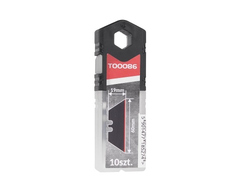 Ostrza trapezowe do nożyków 60x19x0.6mm SK2H 10szt.(10/240)