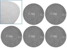 Siatka ścierna na rzep 225mm P180 (5/250)