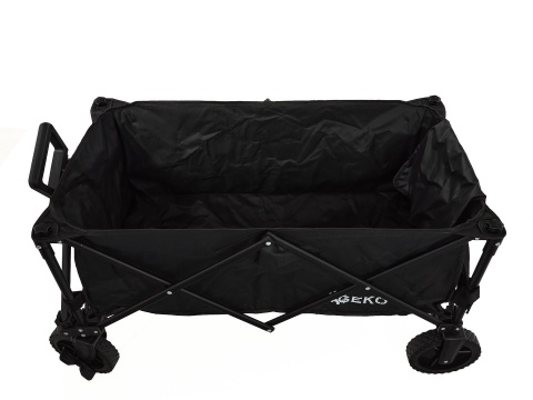 Wózek ogrodowy - plażowy składany 127L 100kg (1)