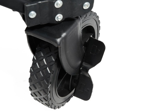 Wózek ogrodowy - plażowy składany 127L 100kg (1)