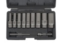 Zestaw długich nasadek do urwanych śrub 11 el. 6-19mm CR-MO (10)