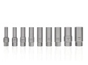 Zestaw długich nasadek do urwanych śrub 11 el. 6-19mm CR-MO (10)