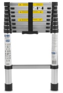 Drabina teleskopowa aluminiowa 2,6m 150kg (1)