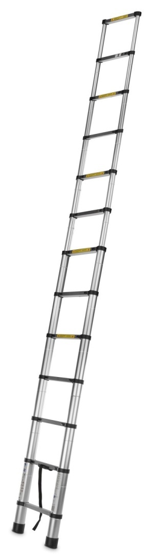 Drabina teleskopowa aluminiowa 3,8m 150kg (1)