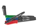 Marker budowlany permanentny mix kolor gruby - zestaw 4 szt (12/144)