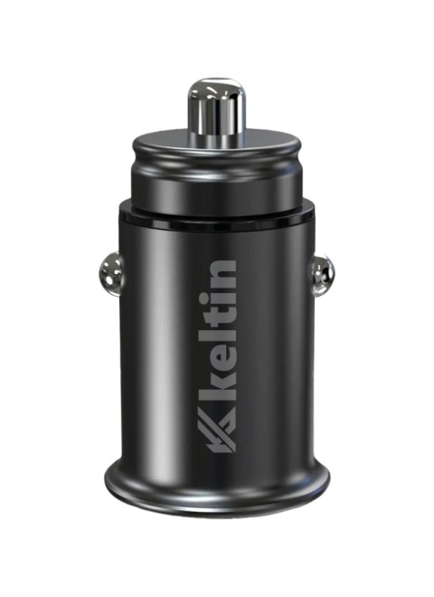 Mini ładowarka samochodowa z funkcją szybkiego ładowania 24W 4,8A (100)