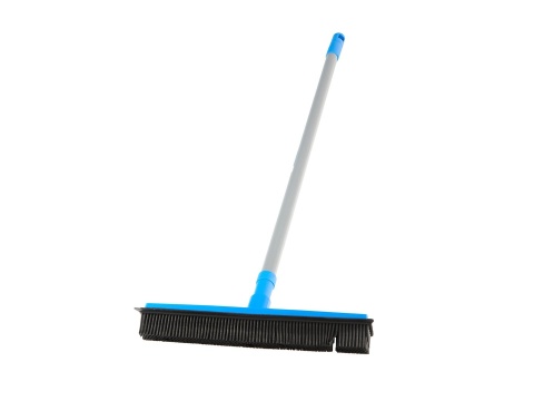 Miotła gumowa antystatyczna ze ściagaczką do wody + kij teleskopowy 78.5-140cm (8)