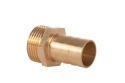 Nypel mosiężny na wąż 19mm - gwint zewnętrzny 3/4" - na klucz (250)