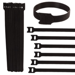 Opaska rzep - organizer do kabli 210mm x 12mm - zestaw 10szt (1000)