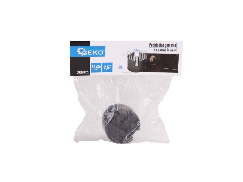 Podkładka gumowa do podnośników 2,5T (50x36mm) (100)