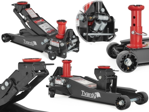 Profesjonalny podnośnik - żaba 3T 44,4kg 9,8-77cm (1)