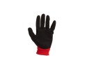 Rękawice ochronne GEKO r.7/latex czerwone/ (12/240)