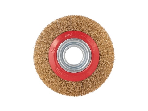 Szczotka druciana 150x32mm + kpl. Redukcji (50)