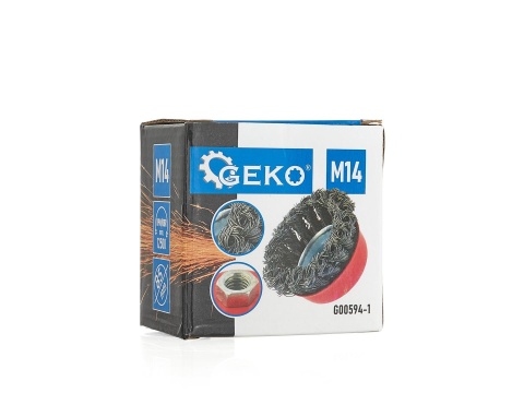 Szczotka druciana czołowa pleciona 85mm (50)