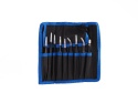 Zestaw pęset precyzyjnych metalowych 9szt (100)