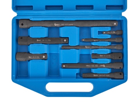 Zestaw przedłużek udarowych 1/4" 3/8" 1/2" CrV 9szt. (15)