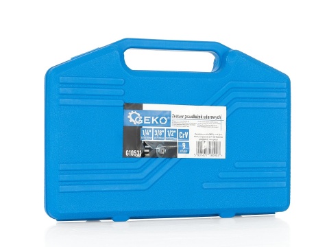 Zestaw przedłużek udarowych 1/4" 3/8" 1/2" CrV 9szt. (15)