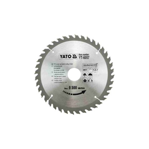 Yato Piła Tarczowa Widiowa 160X30Mm 36T Yt-6057