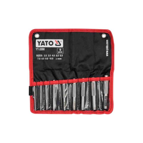 Yato Przebijaki Skóry 9 El. Yt-3590