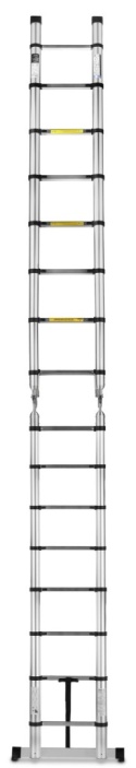 Drabina teleskopowa aluminiowa przegubowa 5m 150kg (1)