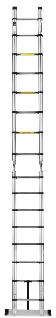 Drabina teleskopowa aluminiowa przegubowa 5m 150kg (1)
