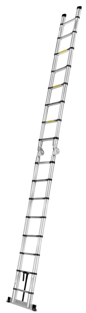 Drabina teleskopowa aluminiowa przegubowa 5m 150kg (1)
