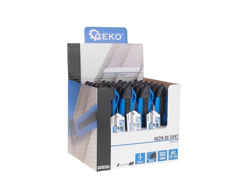 Nożyk do tapet 100x18x0.5mm ERGO SK2H - kartonik wystawowy (24/144)