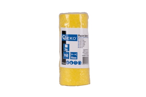 Papier ścierny - rolka 115mm x 3m P60 (100)