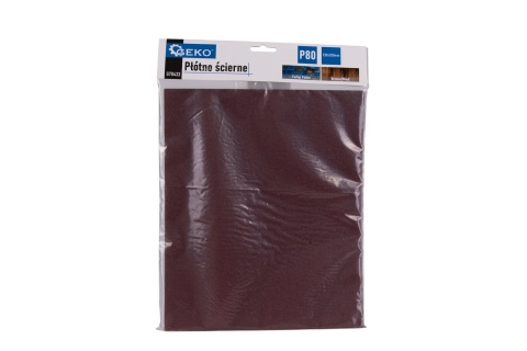 Płótno ścierne - arkusz 230x280mm P80 (10/500)