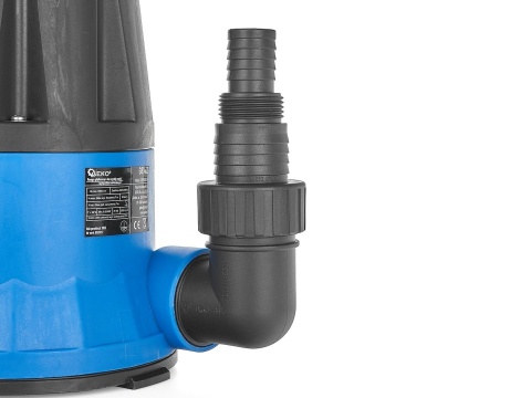 Pompa plastik płytkossąca do czystej wody z wyłącznikiem elektrodowym 550W (4)