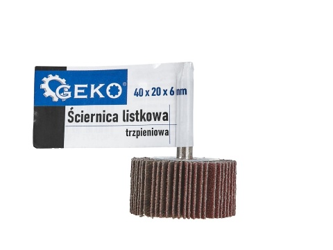 Ściernica listkowa trzpieniowa 40x20X6 P120 (50/100)