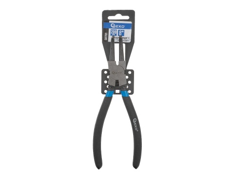 Szczypce Seeger'a wewnętrzne wygięte 200mm/8" (15/90)