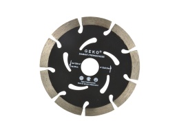 Tarcza diam.125mmx10mm/czarna/GEKO (100)