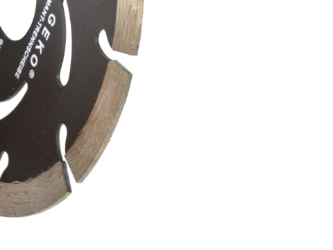 Tarcza diam.125mmx10mm/czarna/GEKO (100)