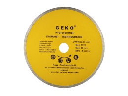 Tarcza diam. 180mmx22,23 Pełna GEKO(50)