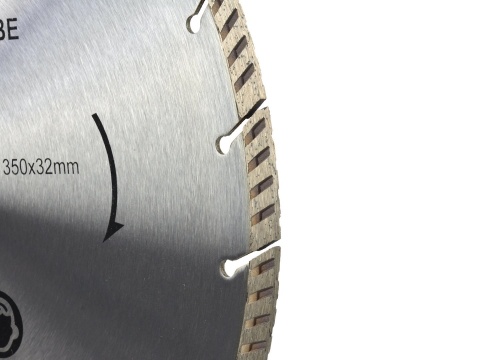 Tarcza diam. 350mm x 32mm LASER-szara(10)