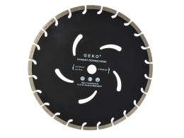 Tarcza diamentowa czarna 350x10x25,4mm GEKO (10)