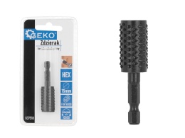Zdzierak - tarnik cylindryczny do drewna 15mm HEX (50/250)