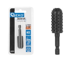 Zdzierak - tarnik półokrągły do drewna 15mm HEX (50/250)