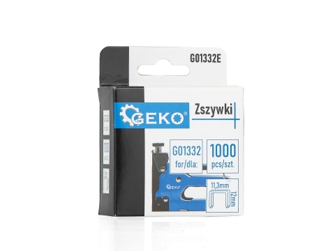 Zszywki Typ G 1.2x11.3mm 12mm 1000szt. (200)