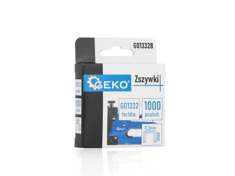 Zszywki Typ G 1.2x11.3mm 6mm 1000szt. (200)