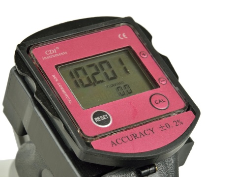 Pistolet do pompy paliwa z elektronicznym licznikiem LCD (10)