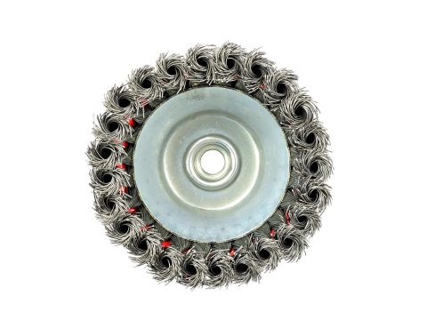 Szczotka druciana czołowa pleciona 125mm/5"M14(30)