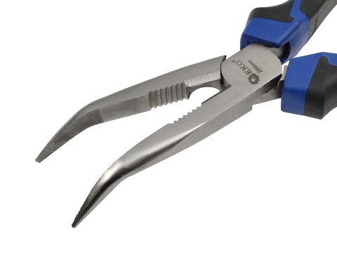 Szczypce wydłużone wygięte 200mm PREMIUM (6/60)